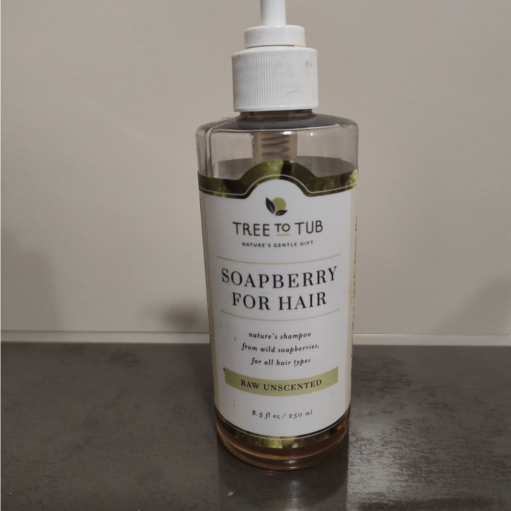 Soapberry for Hair - Raw Unscented Shampoo